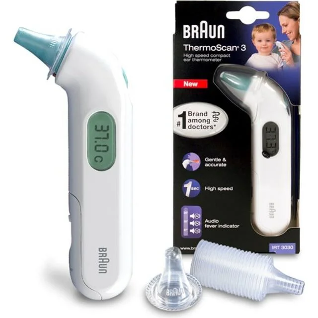 Braun ThermoScan 3 - Øretermometer test - TIl den lille