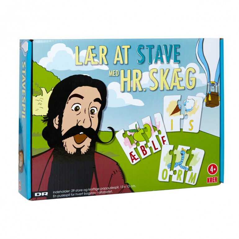 Lær at stave med Hr. skæg