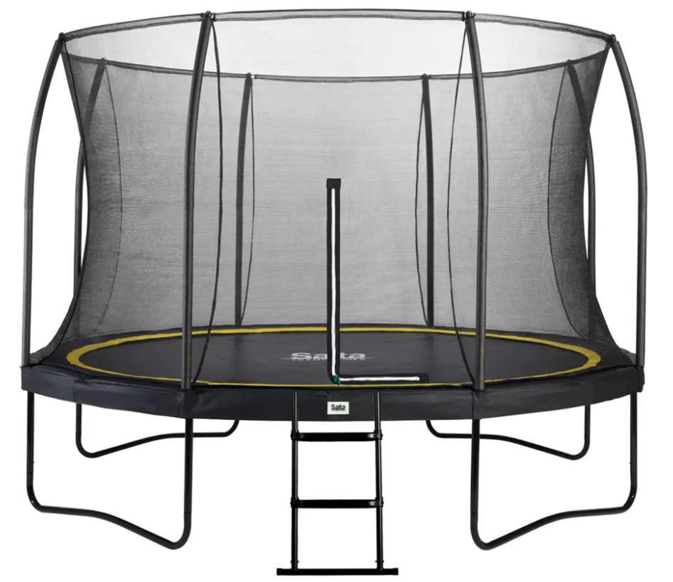 Salta Trampoline Comfort 427cm + Safety Net - Trampolin test - TIl den lille