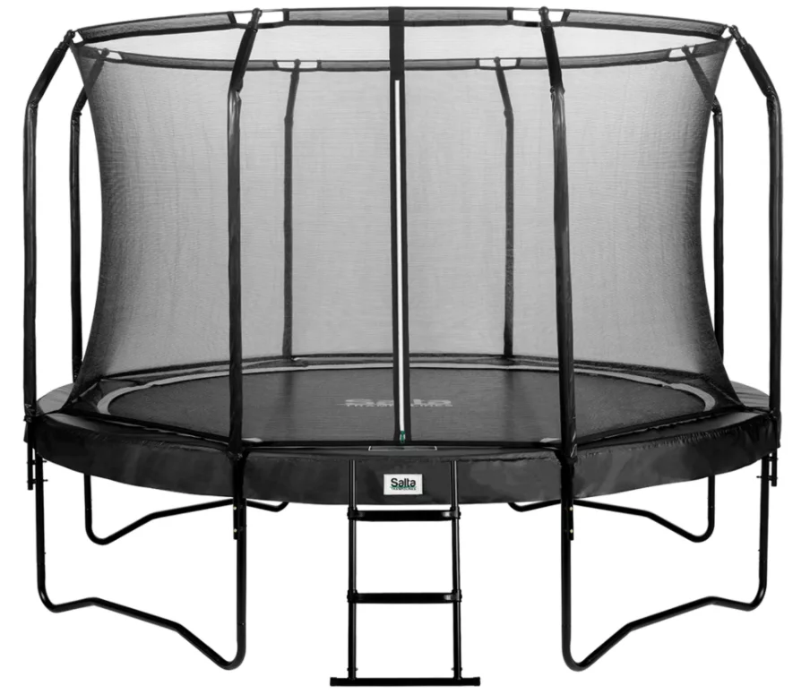 Salta Trampline Comfort 396cm + Safety Net - Trampolin test - TIl den lille